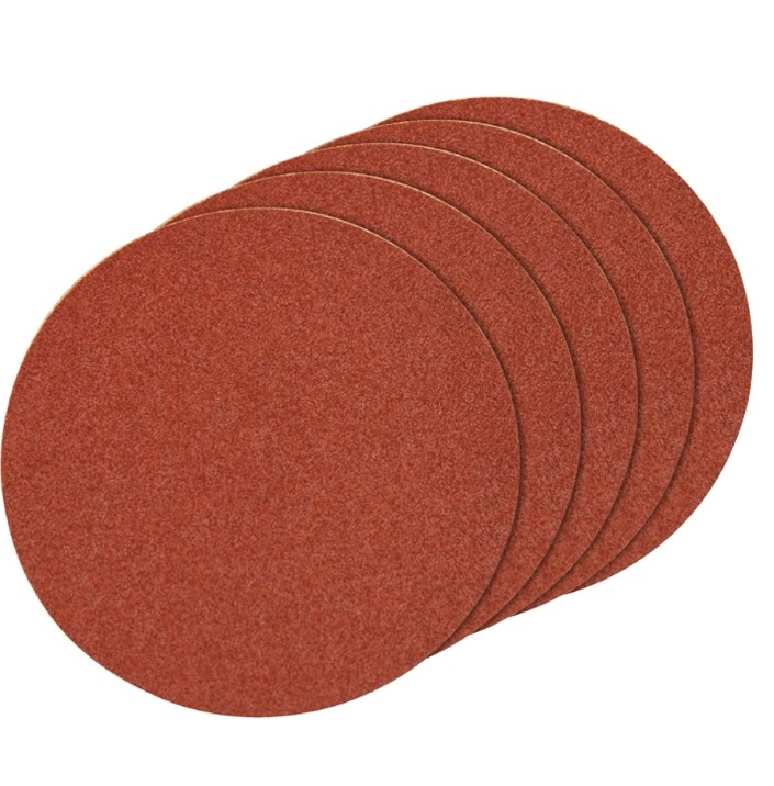 DISCO LIJA CON RESPALDO DE FIBRA GRANO 50 7&quot; 5 PACK