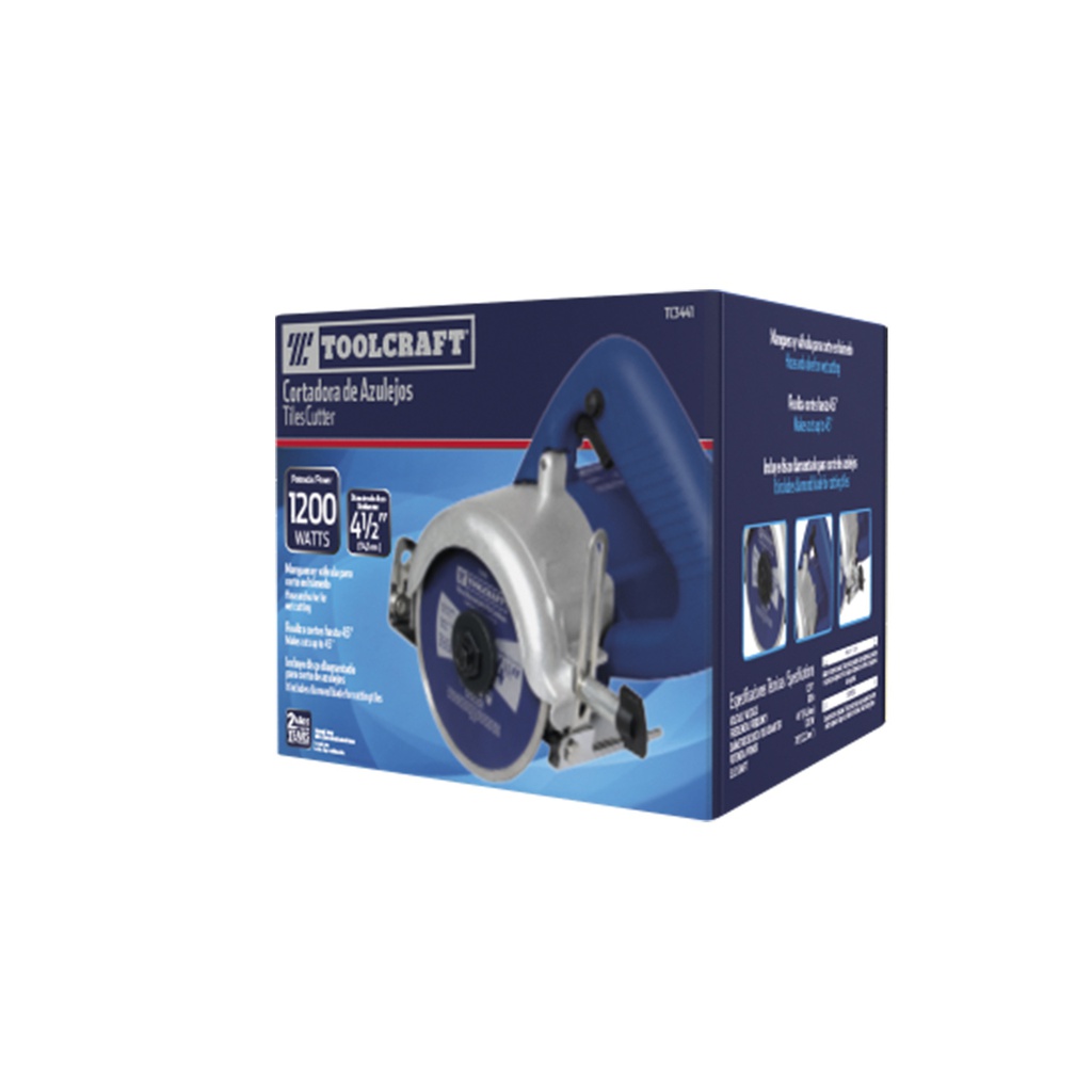 CORTADORA DE AZULEJOS ELECTRICA 4 1/2"1,200W