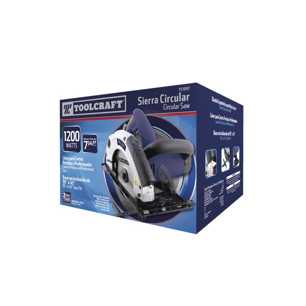 SIERRA CIRCULAR7 1/4" 1200W