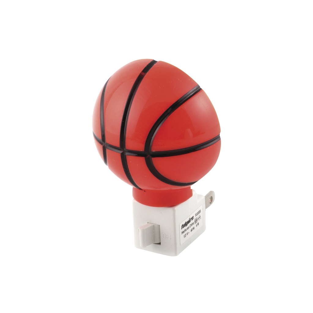 LAMPARA VELADORA CON INTERRUPTOR BASQUETBOL