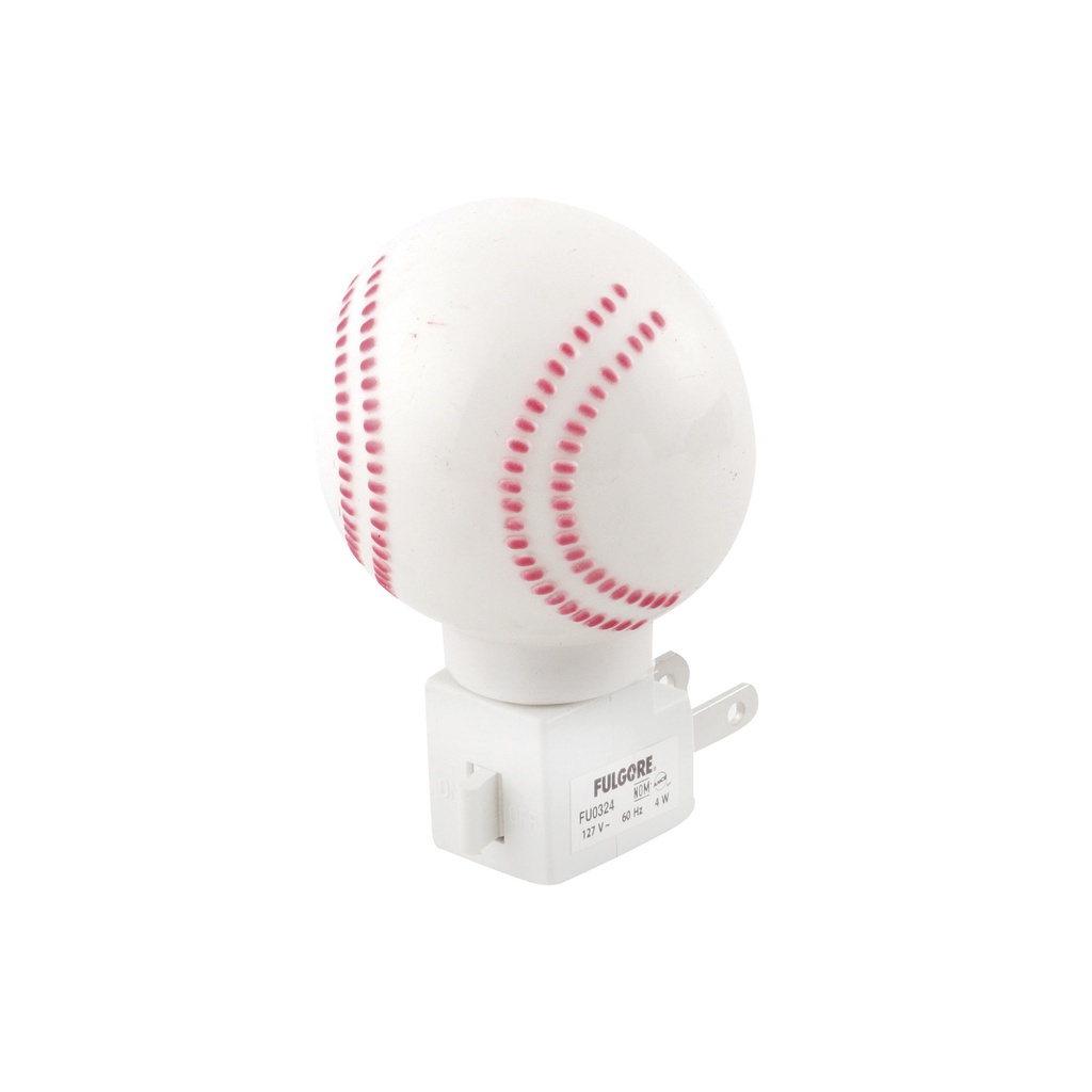 LAMPARA VELADORA CON INTERRUPTTOR BEISBOL