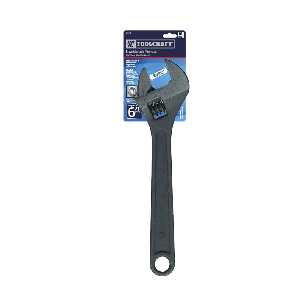 LLAVE PERICA PAVONADA 6"