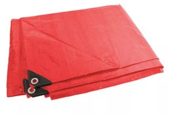 LONA ROJA 4 X 6M