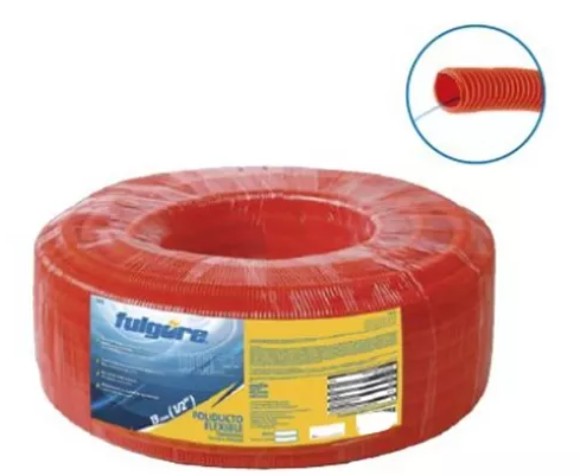 MANGUERA CORRUGADA FLEXIBLE 3/4 50M