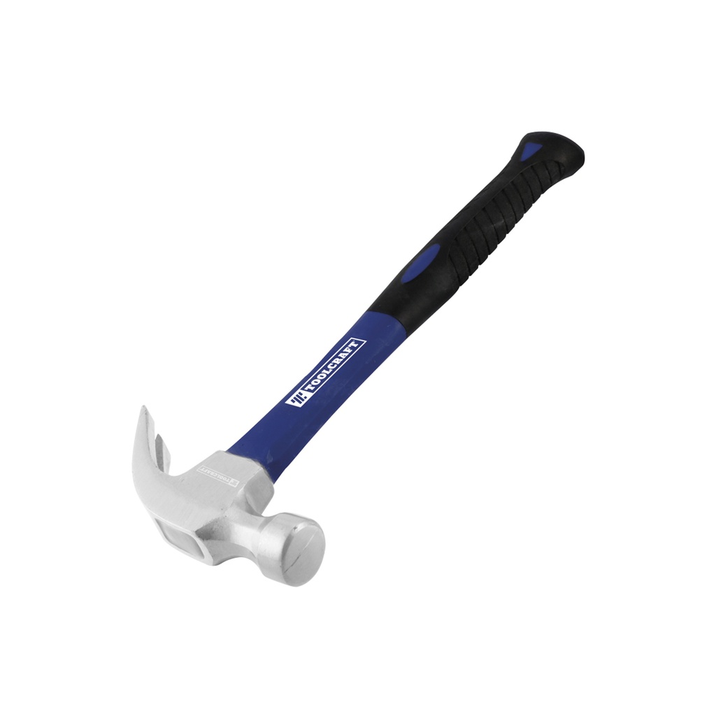 MARTILLO FIBRA DE VIDRIO UÑA CURVA 16OZ.