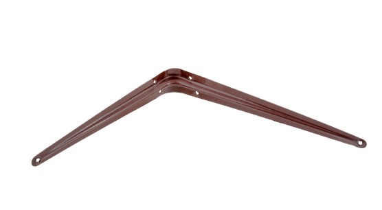 MENSULA PARA ESTANTE CAFE 8" X 10"