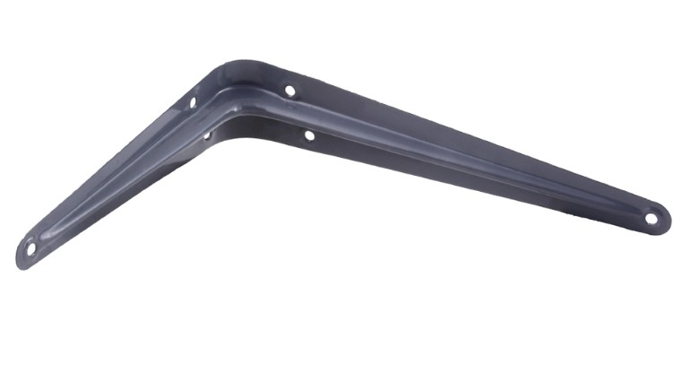 MENSULA PARA ESTANTE GRIS 12"X14"