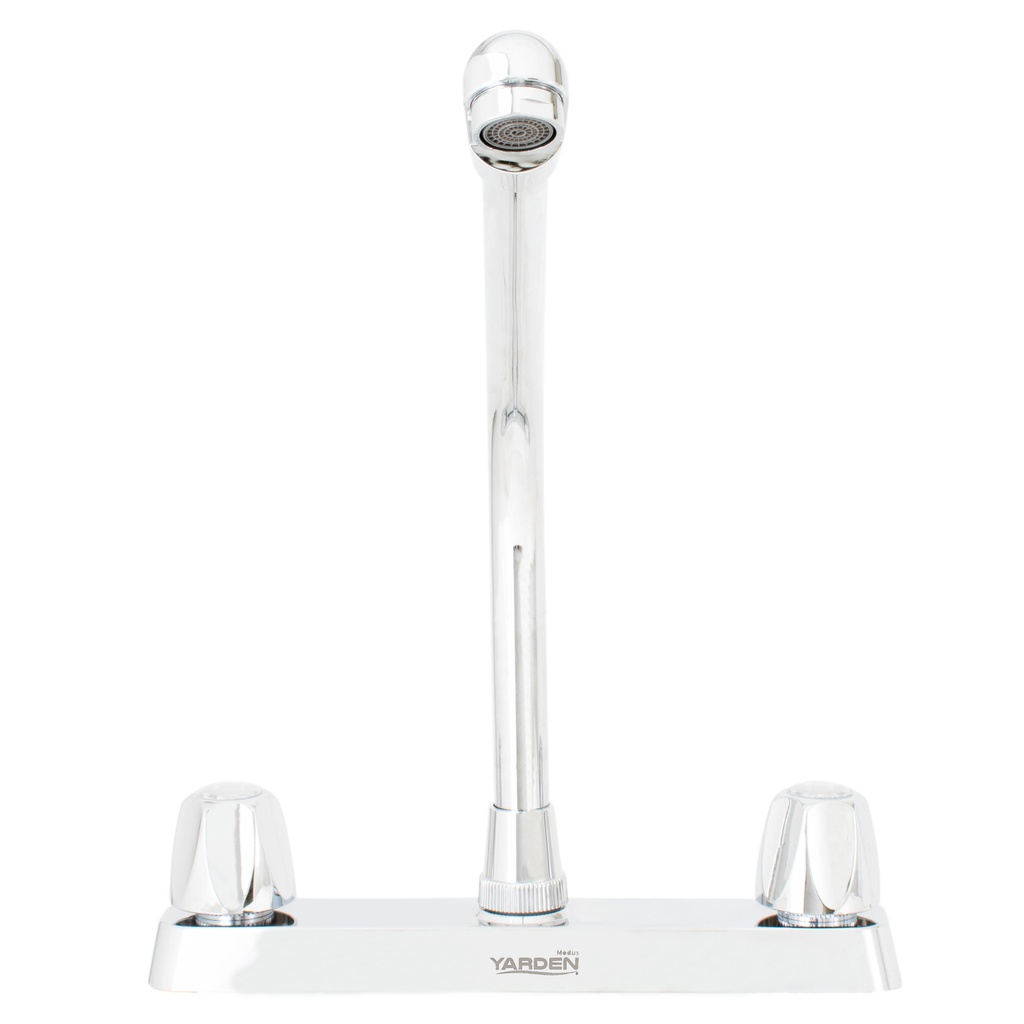 MEZCLADORA ABS FREGADERO 8"    CUELLO COBRA MANERAL PUNTOS  