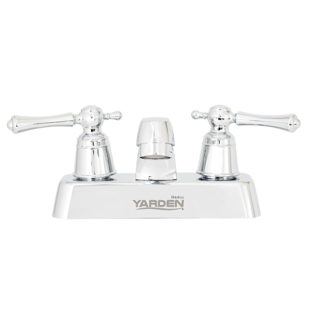 MEZCLADORA ABS LAVABO 4" CUE  LLO RECTO MANERAL PALANCA     