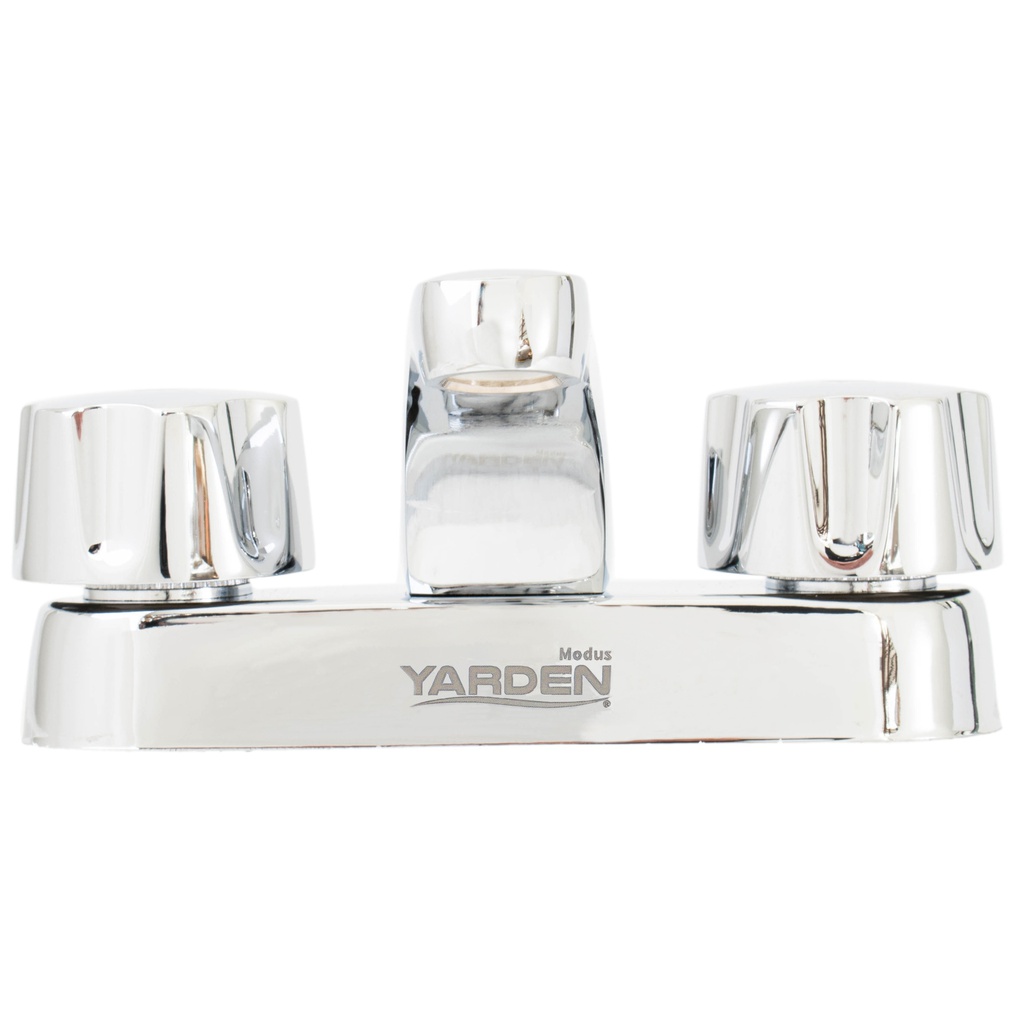 MEZCLADORA LAVABO 4" CUELLO RECTO MANERAL REDONDO