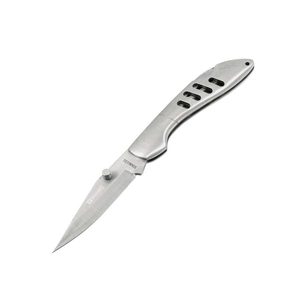 NAVAJA UNA HOJA 17.5CM ABATIBLE ACERO INOXIDABLE