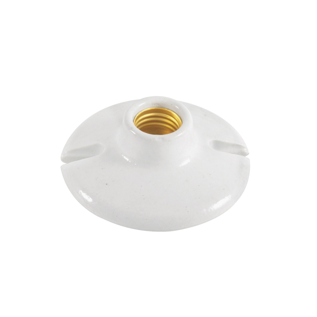 PORTALAMPARA DE TECHO REDONDA4&quot; BAQUELITA