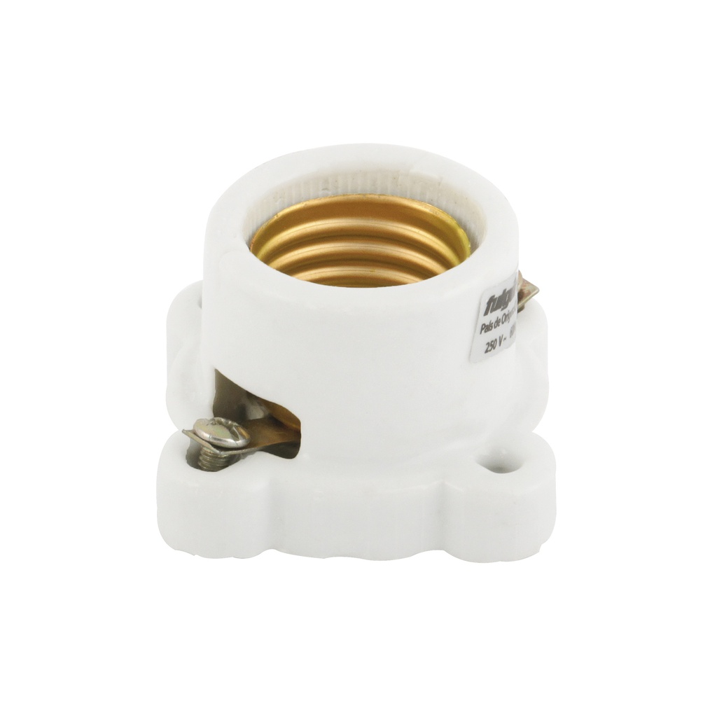 PORTALAMPARAS BASE CUADRADA