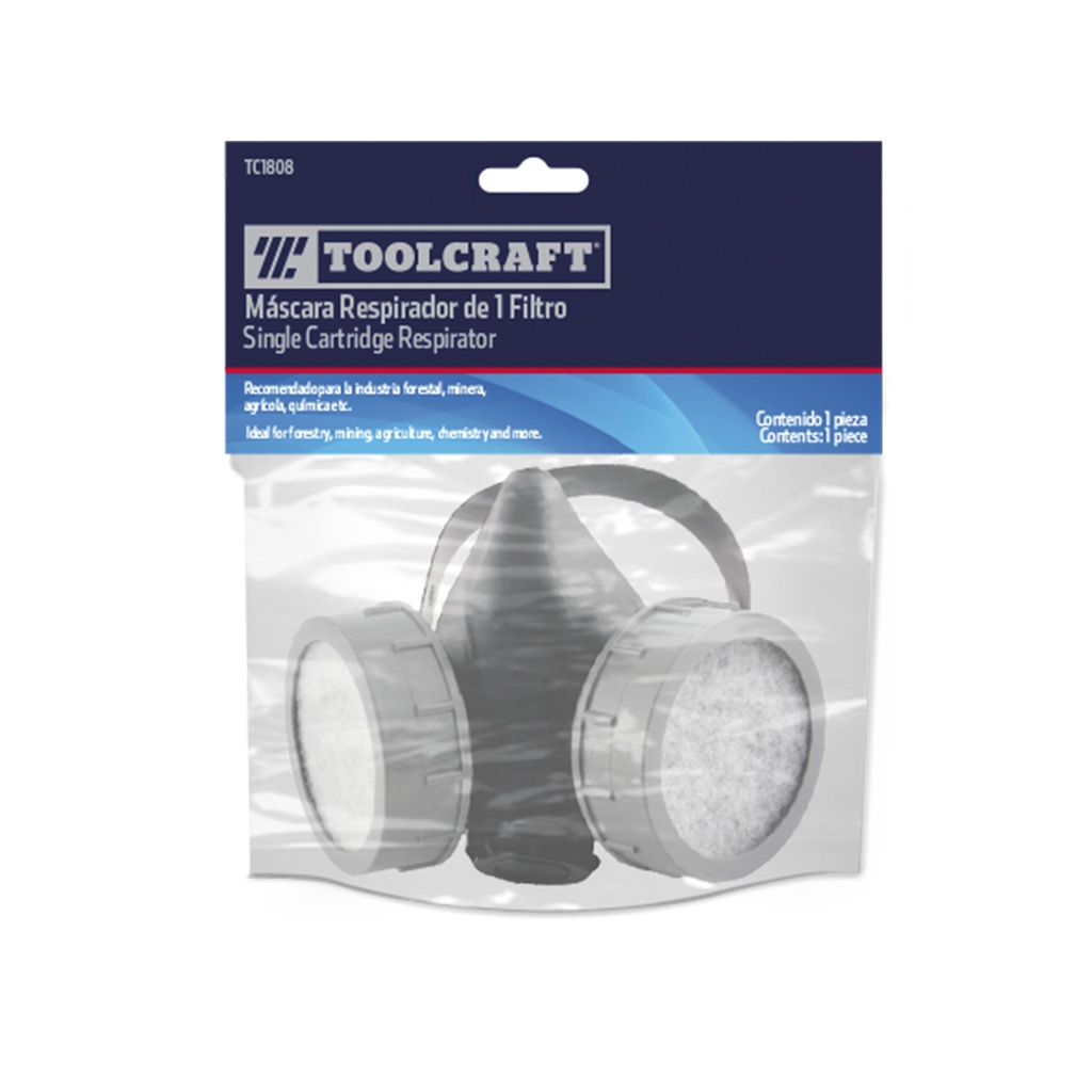 MASCARA RESPIRADOR DE 2 FILTROS