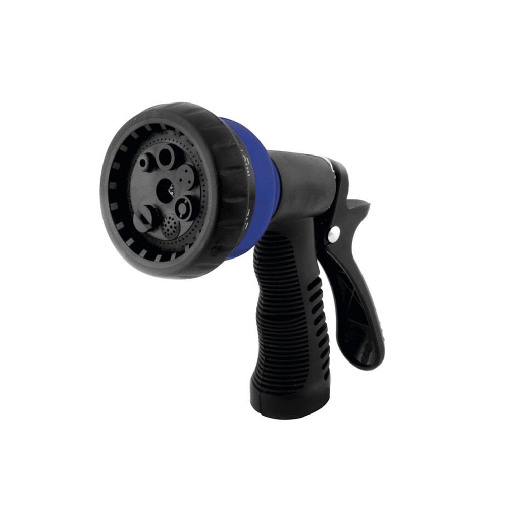 PISTOLA PARA RIEGO METALICA PVC 7 FUNCIONES