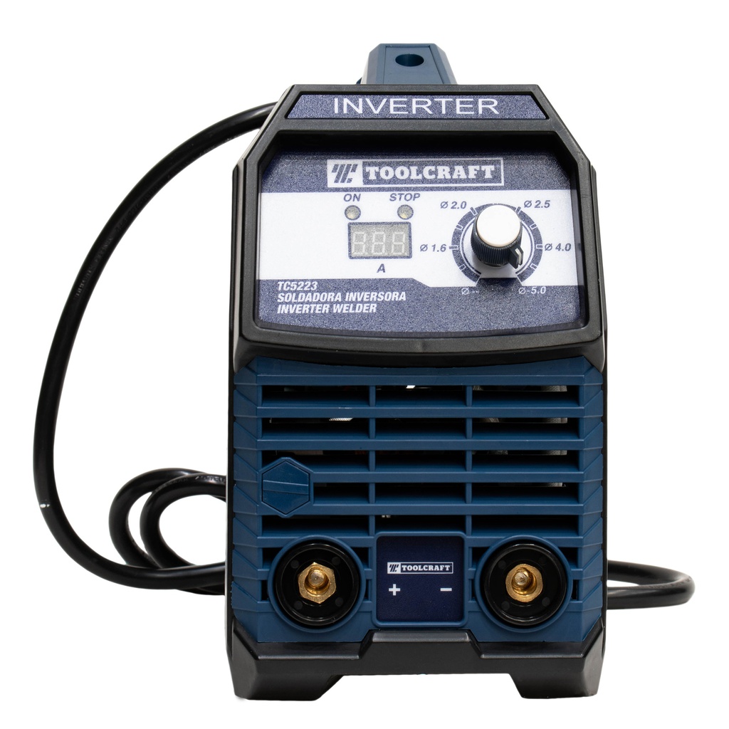 SOLDADORA INVERSORA, CORRIENTE DIRECTA 200A (CON CABLES)