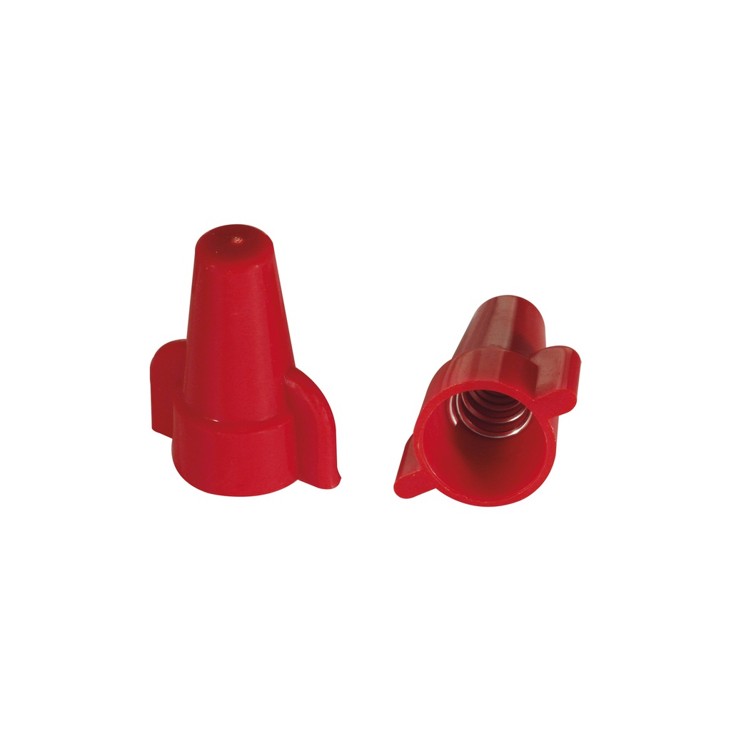 CAPUCHON ROSA DOBLE ALA 14-10 AWG BOLSA 5 PZS