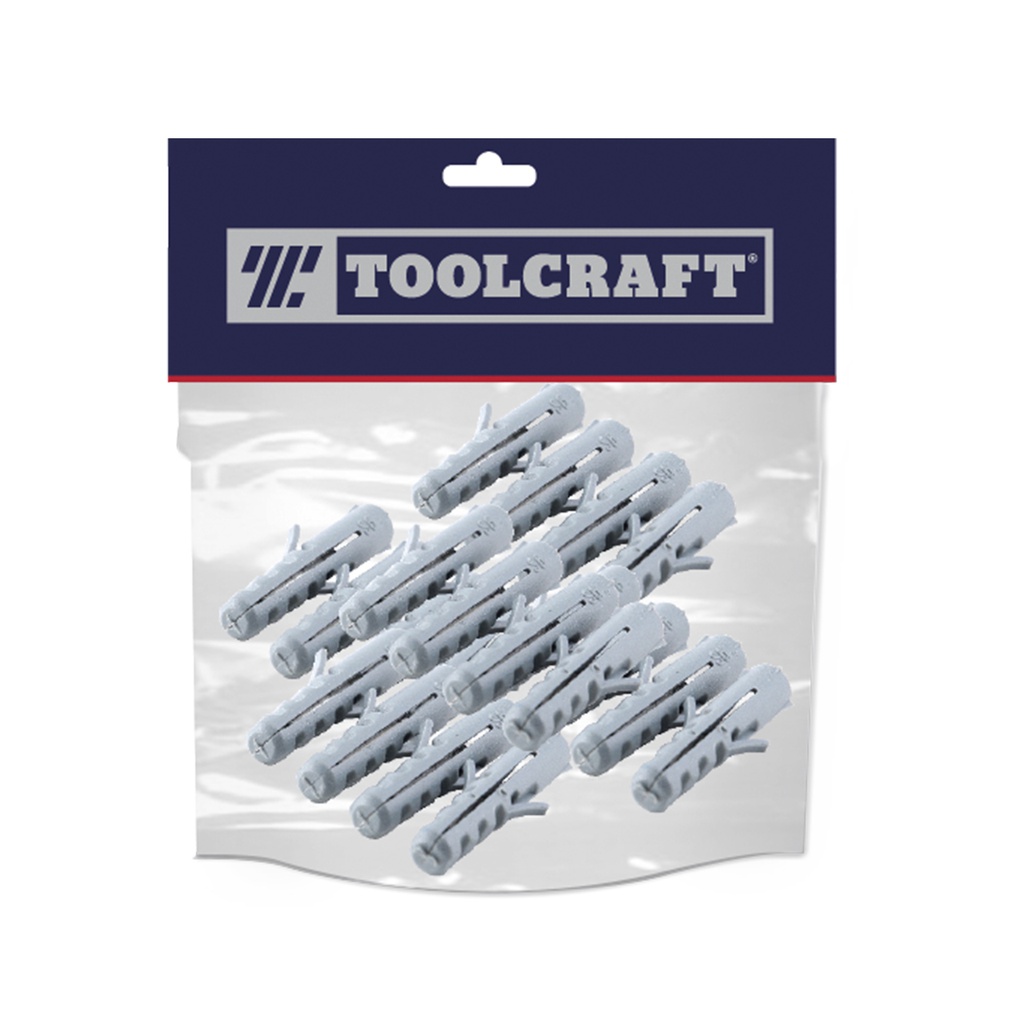 TAQUETE DE PLASTICO 1/4&quot; (BOLSA DE 100 PZS)