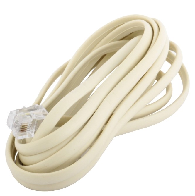 CABLE TELEFONICO PLUG-PLUG 4.5M