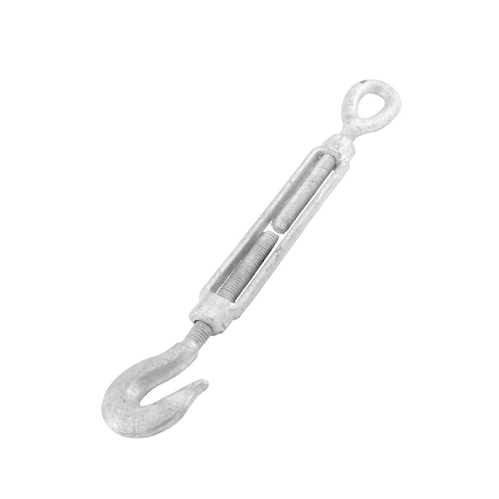 TENSOR GANCHO-ARGOLLA 1/2" X6"DE ACERO FORJADO