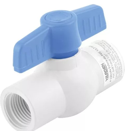 VALVULA ESFERA PVC ROSCABLE 3/4"