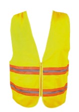 CHALECO DE SEGURIDAD CON CINTA DOBLES DE ALTA VISIBILIDAD AMA