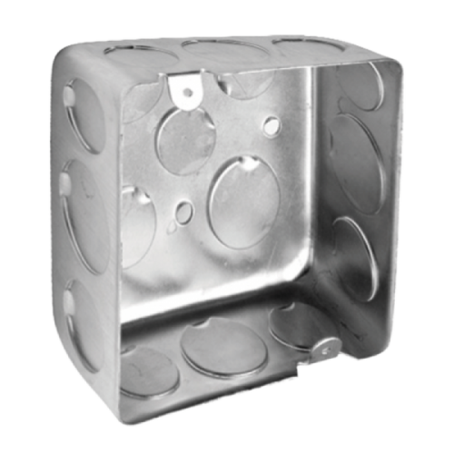 CAJAS METALICAS CUADRADAS TIPO PESADAS  OCTAGONAL