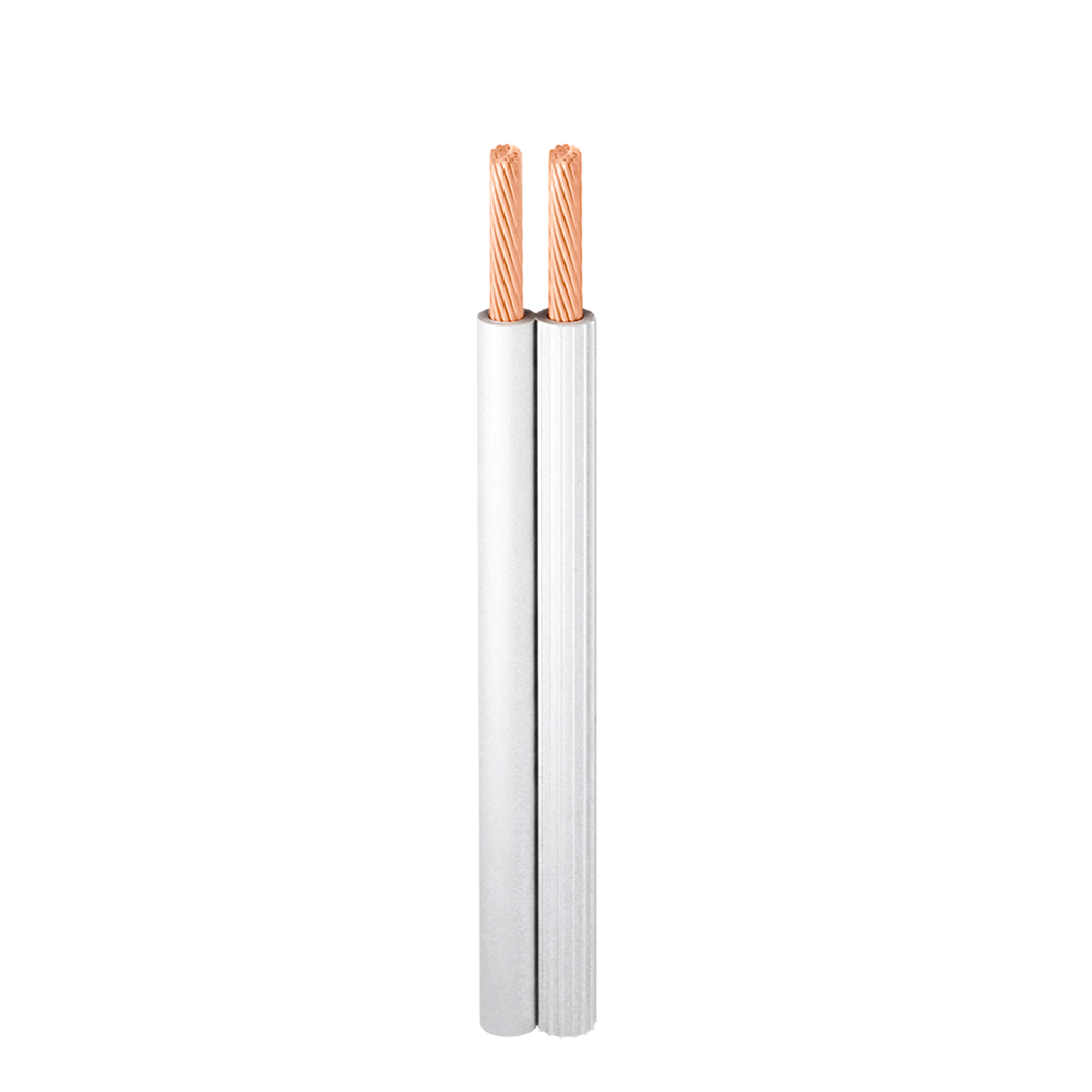 CABLE  DUPLEX DE 100 MTS  FLEXIBLE SPT 14 BLANCO