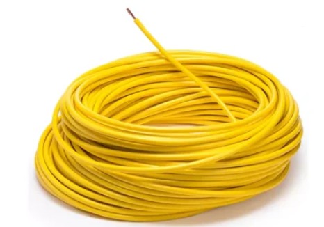 CABLE  DE 100 MTS   AUTOMOTRIZ FLEXIBLE  16 AMARILLO