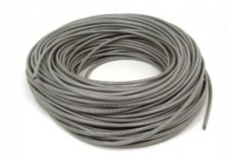 CABLE  DE 100 MTS   AUTOMOTRIZ FLEXIBLE  10 GRIS