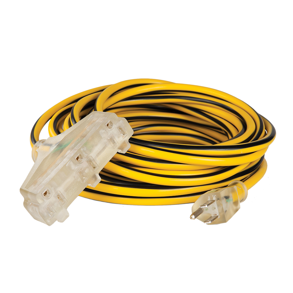 EXT. USO RUDO 3X14 ILUMINADA 30 MTS. AMARILLO/NEGRO