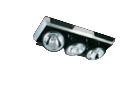 CARCASA CUADRADA DE EMPOTRAR DIRIGIBLE 3 SALIDAS CDMT GRIS