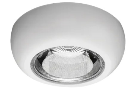 CARCASA DE SOBREPONER CUADRADO PARA 2 LAMPARAS PLC 26W BLANCO