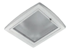 LUMINARIO CUADRADO DE EMPO VC 2X11W LED 4 100 K 85 V-265 V