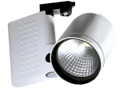 LUMINARIO CIRCULAR DE SOBREPONER EN RIEL LED CON REFLECTOR CONICO ESPECULAR BLANCO 23 W 120-240 V~ 60 Hz 4 200 K 2 010 lm