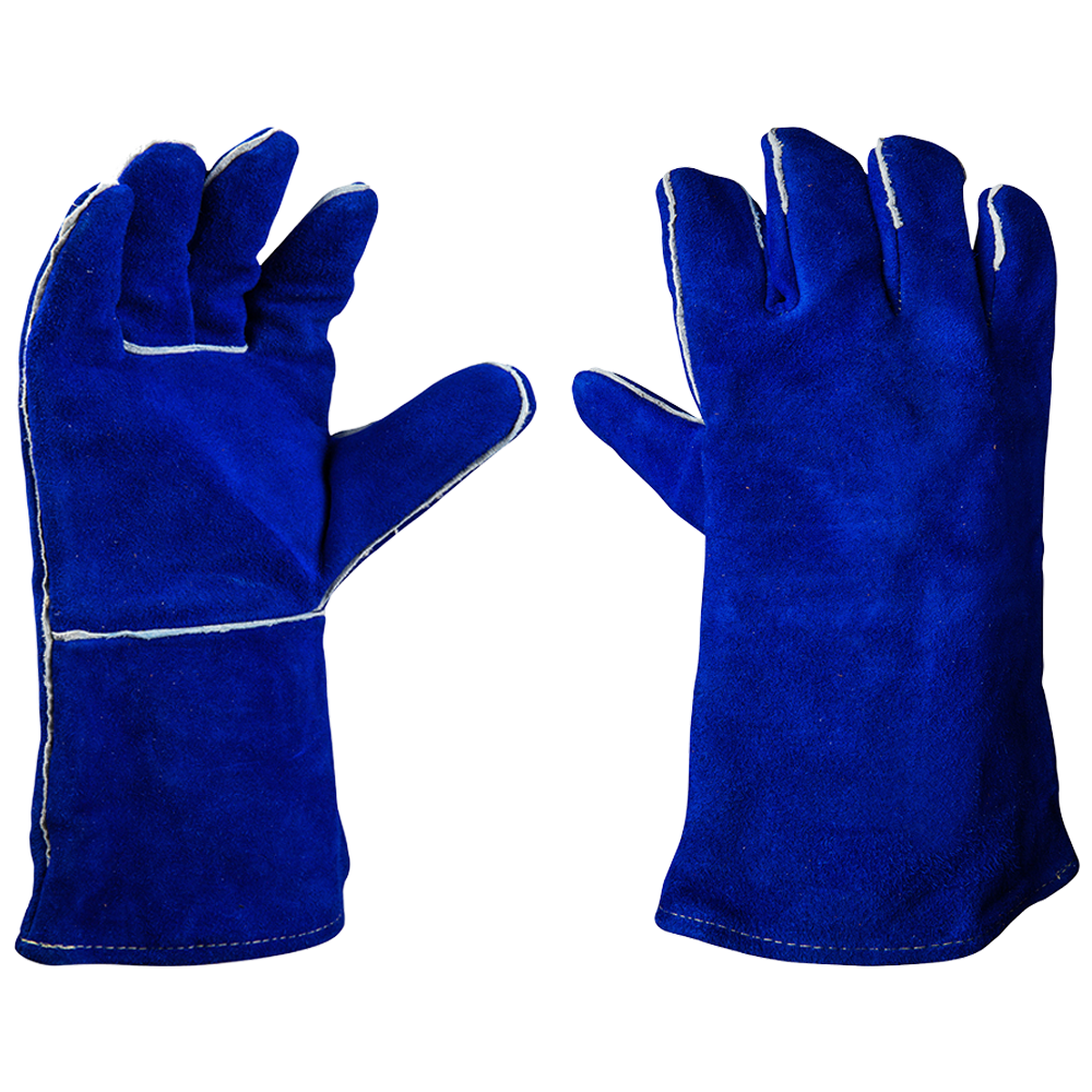 GUANTES DE SOLDADOR DE 14" NARANJA