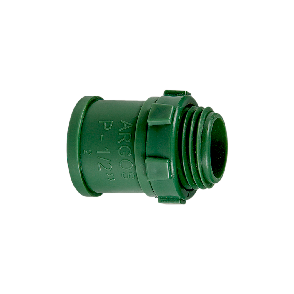 CONECTOR DE PVC PESADO 13mm 1/2"