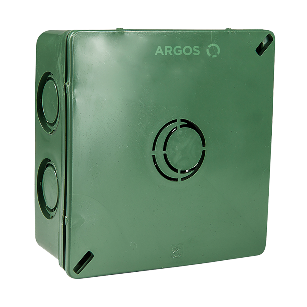 CAJA CUADRADA CON TAPA DE PVC 4X4