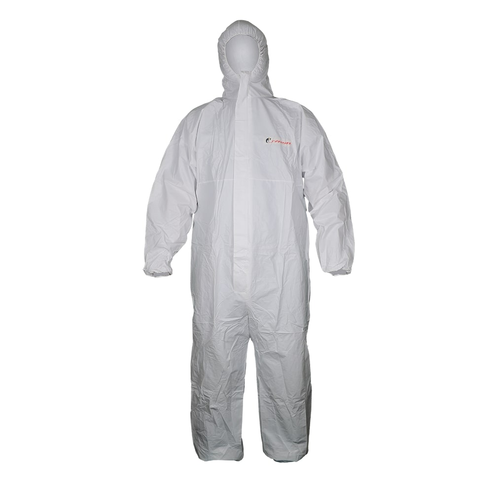 OVEROL DE SEGURIDAD DESECHABLE JYRSA CONTRA LIQUIDOS TALLA GRANDE.