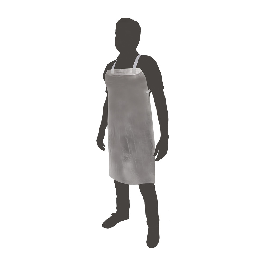 MANDIL SATINADO TRANSPARENTE DE 0.65 MTS X 0.90 MTS (PAQ.10PZS).