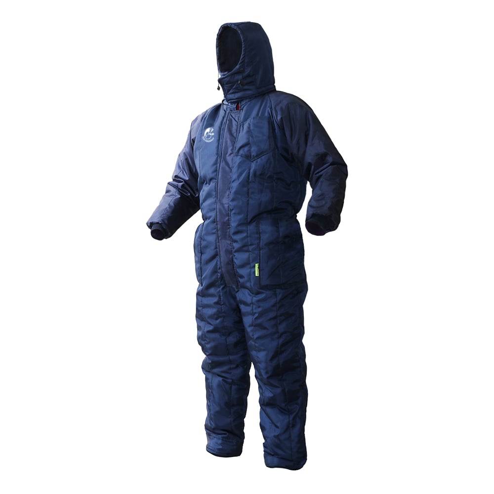 OVEROL ECOTERMOAISLANTE PREMIUM CON GORRO AJUSTABLE TIPO PASA MONTANA T-2XG.