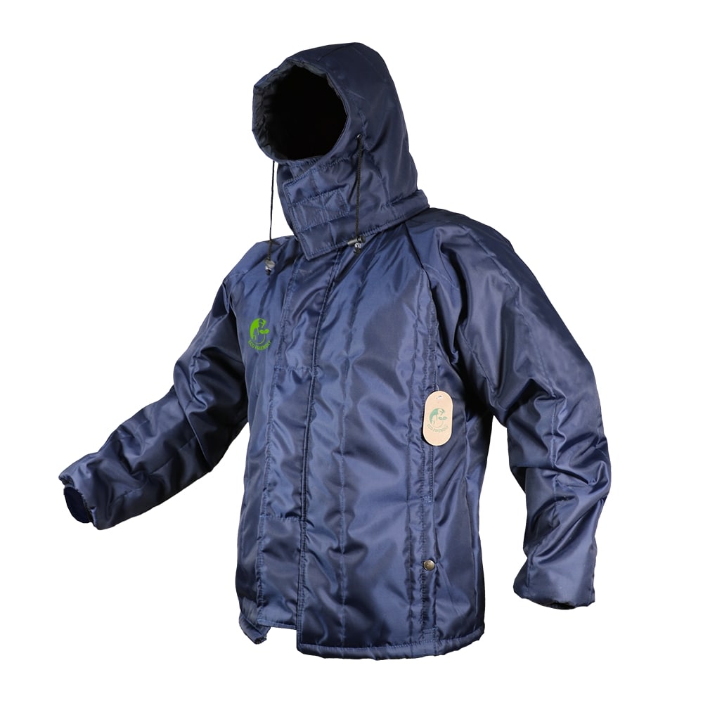 CHAMARRA PARA -10C ECOTERMOAISLANTE LIGERA CON GORRO T-2XG.