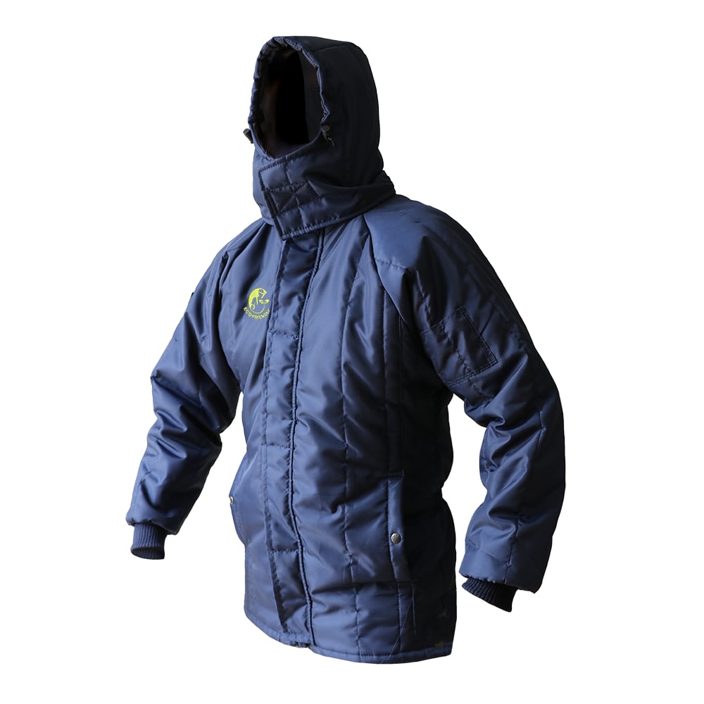 CHAMARRA LARGA PARA -10C. ECOTERMOAISLANTE C/GOROR AJUSTABLE T-GD.