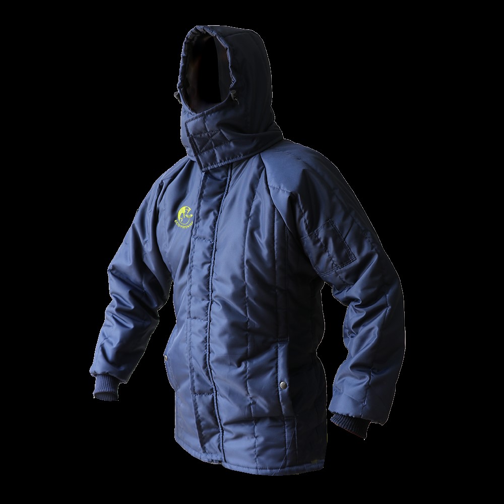 CHAMARRA LARGA PARA -10C. ECOTERMOAISLANTE C/GOROR AJUSTABLE T-XG.