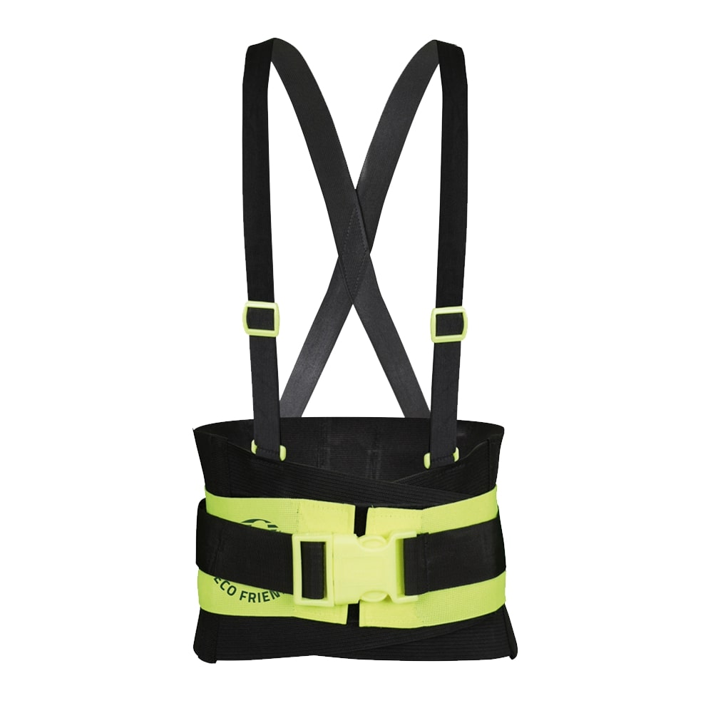 SOPORTE SACROLUMBAR ECOFRIENDLY ELASTICO REFORZADO LIBRE DE BIES TERCER CINTURON T-2XG.