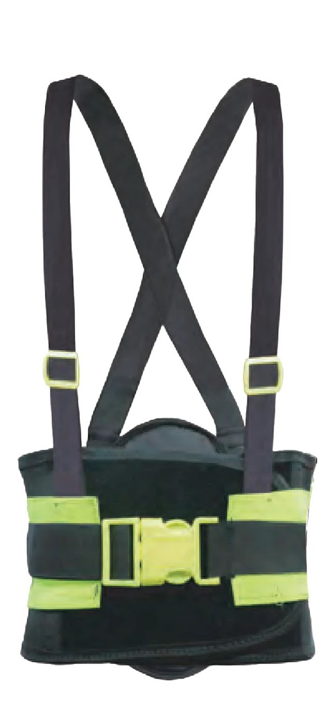 SOPORTE SACROLUMBAR ELASTICA ECOFRIENDLY JYRSA, COJINETE LUMBAR T-XG.