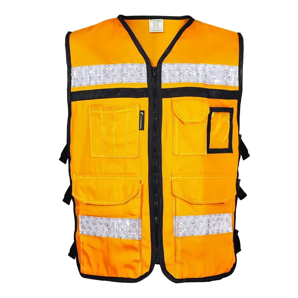 CHALECO MANGO ABIERTO TIPO RESCATISTA DE ALGODON TALLA GD