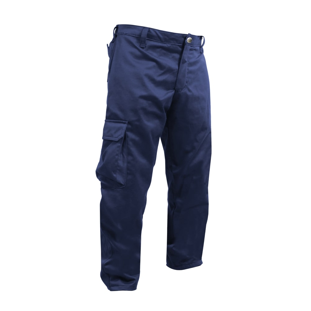 PANTALON A; TEJIDO 370 GMS RESITENTE A FUNDICION AL, FE ZN; TALLA MD