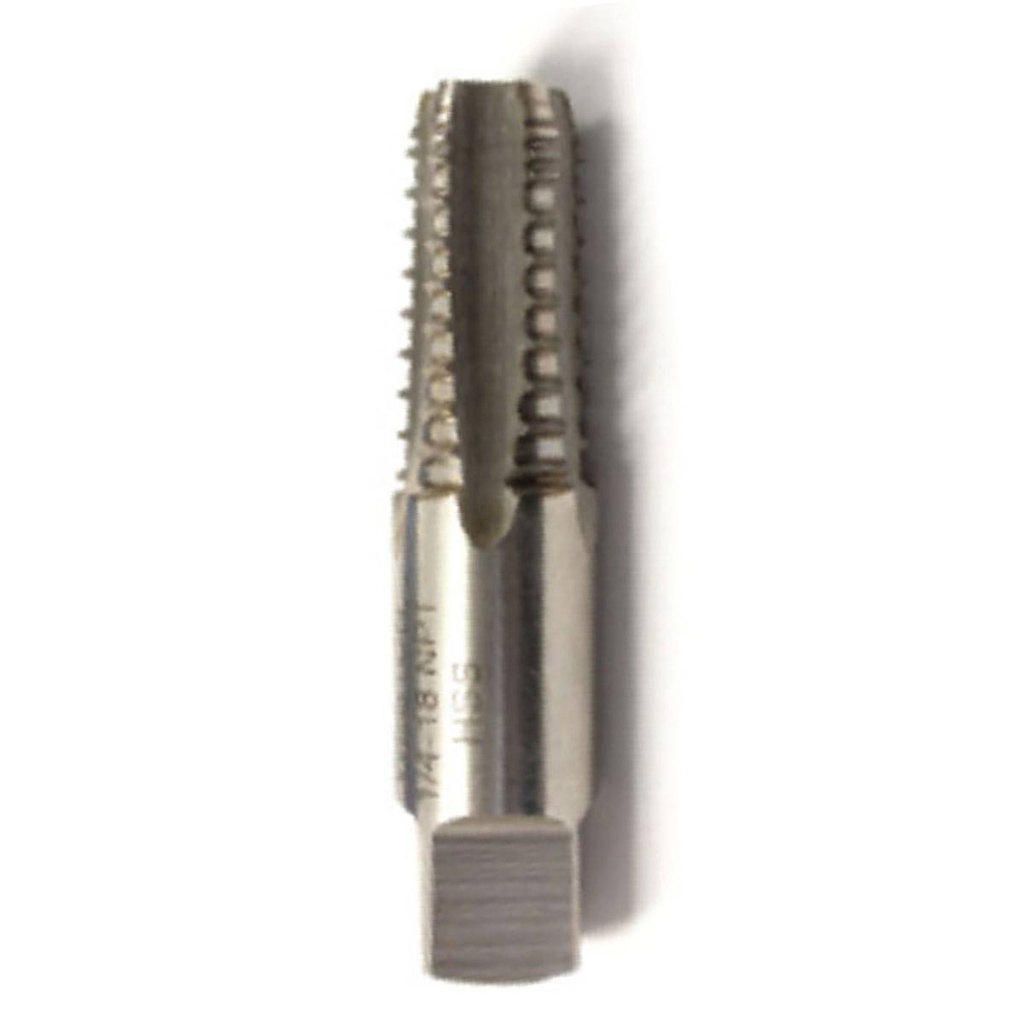 MACHUELO 1/8&quot;-27 NPT INTERRUMPIDO HSS