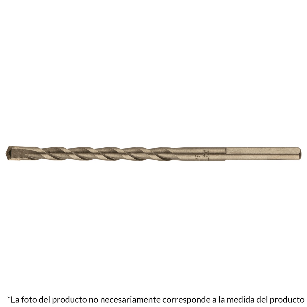 Broca para concreto 25 x 300 mm, Truper
